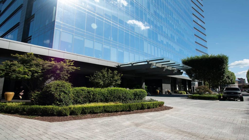 3630 peachtree front of building
