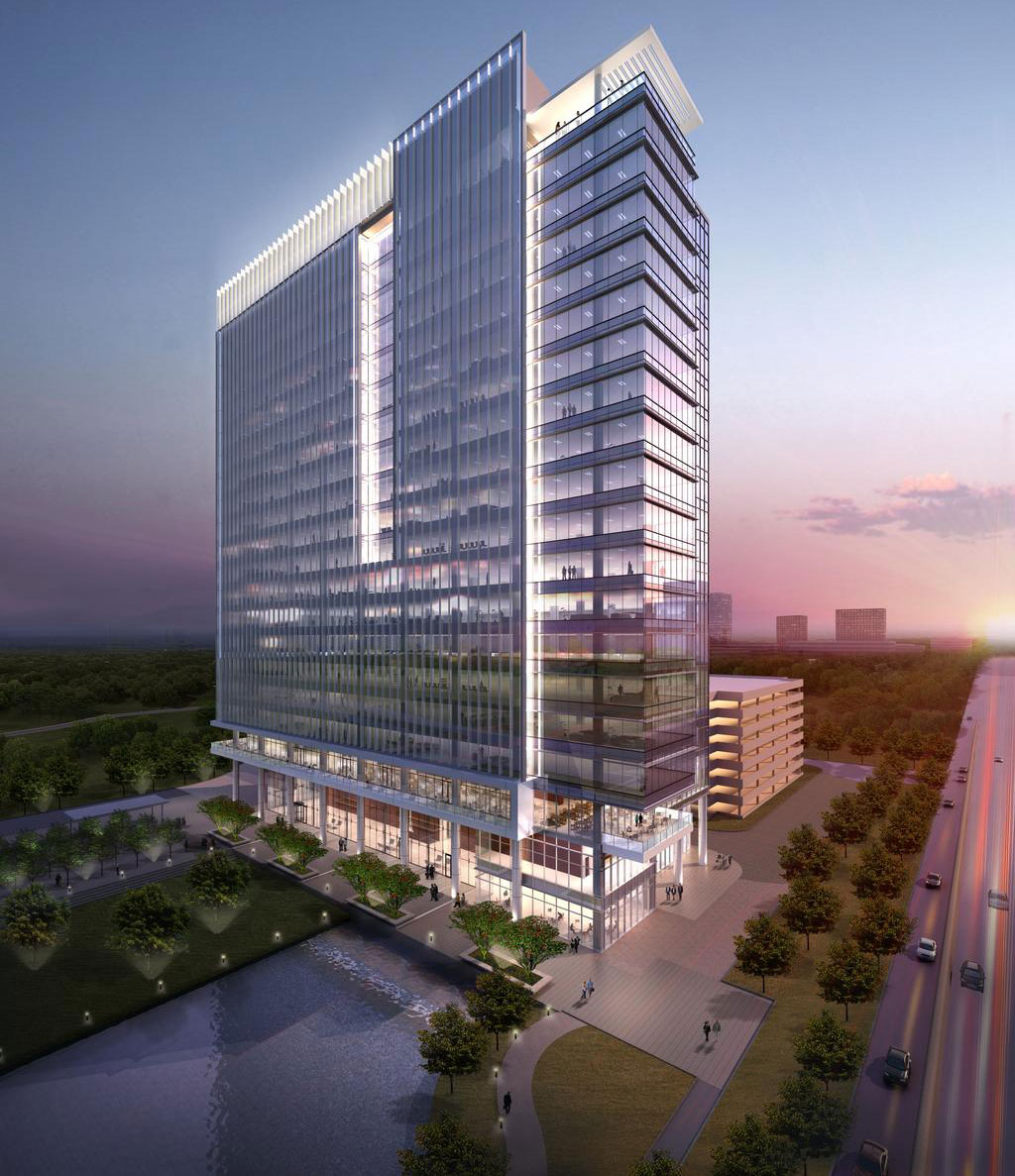 West Houston Construction Zone Office Granite Properties Dallas, TX